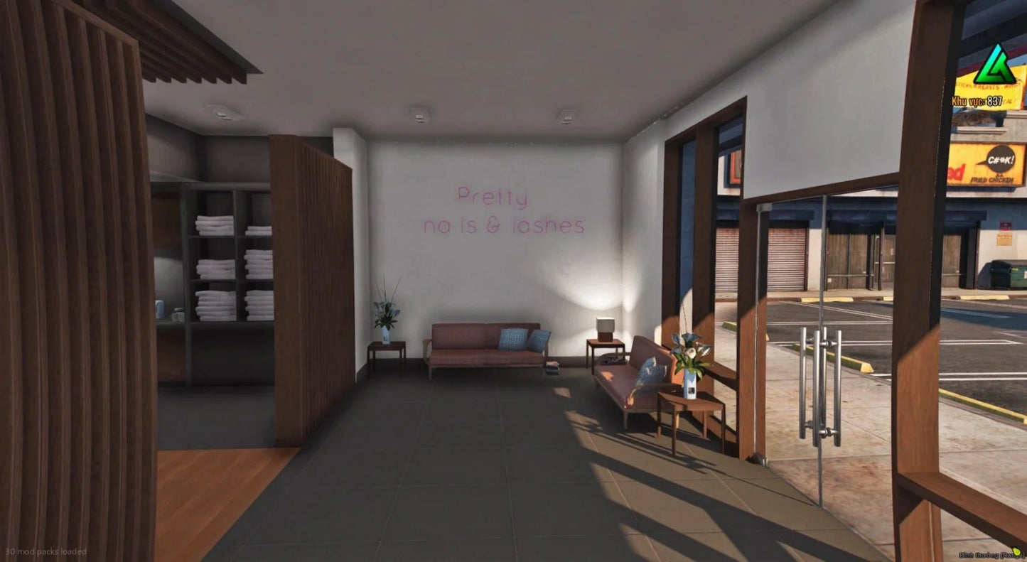 Female Nail Pack + [MLO] Nail Salon