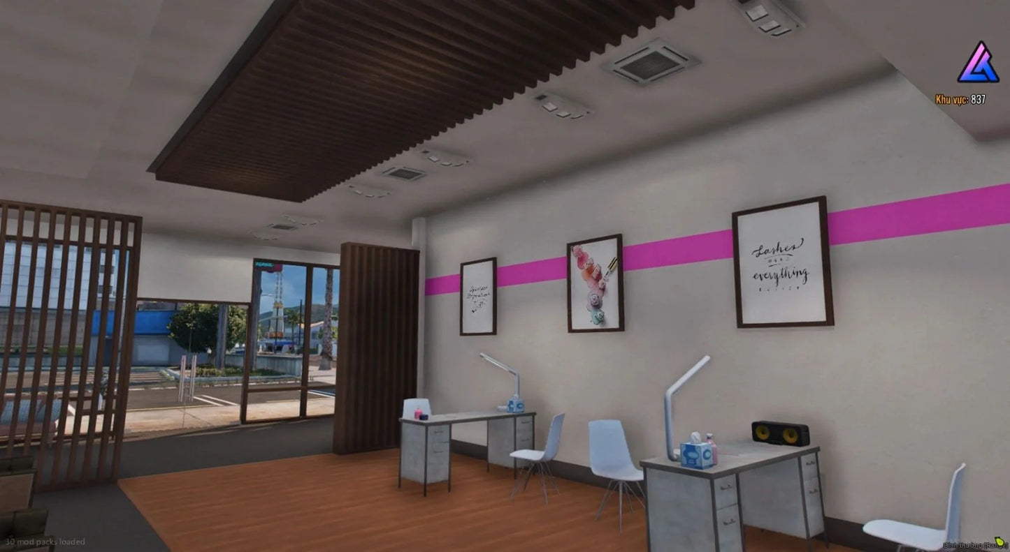 Female Nail Pack + [MLO] Nail Salon