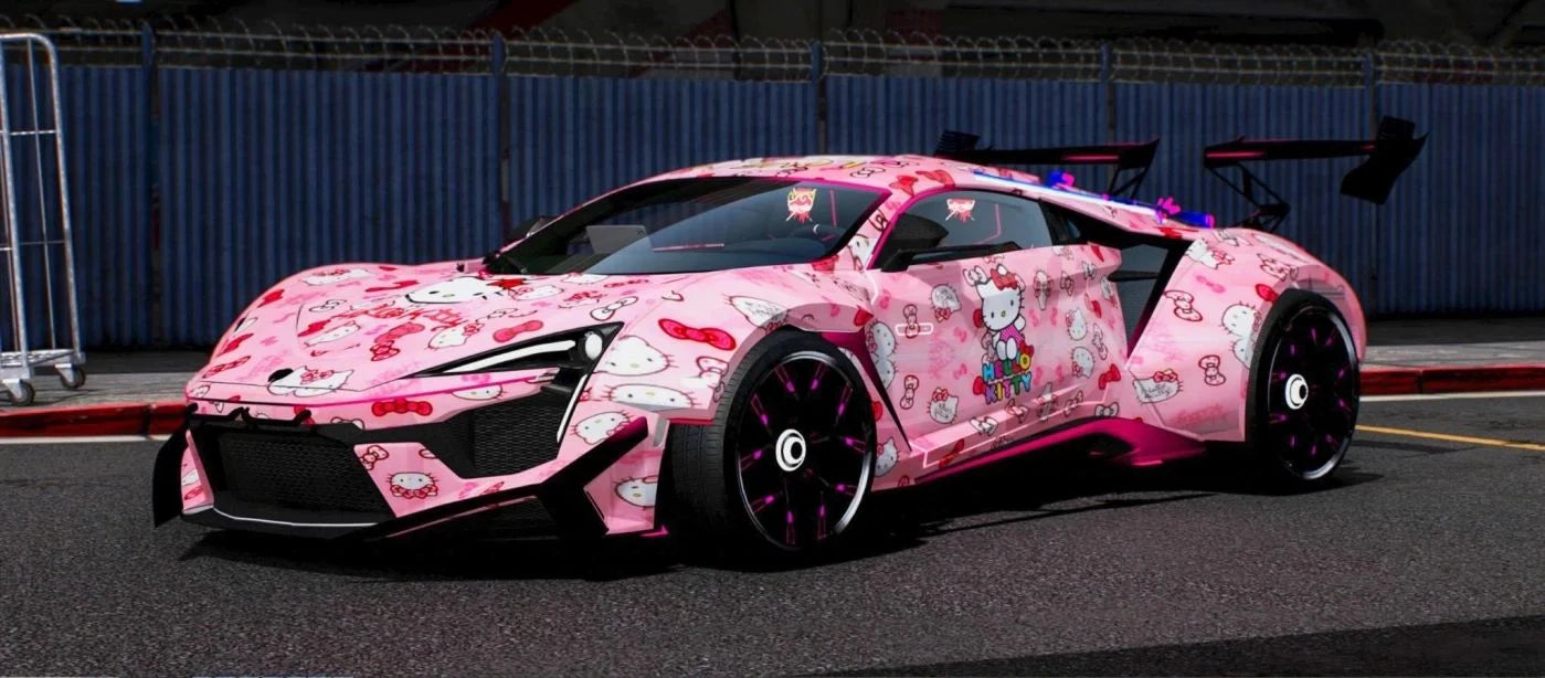 Fenyr Supersport Hello Kitty [Dinamic Lights] | Gamers Cafe