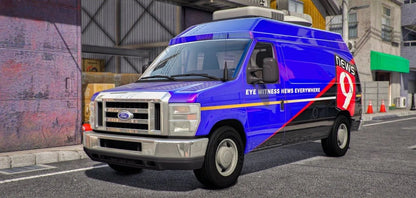 Ford E350 NewsVan (7 Seater) | Grime