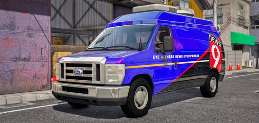 Ford E350 NewsVan (7 Seater) | Grime