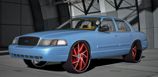 Ford Crown Vic on Armani Forged | DDC Cars