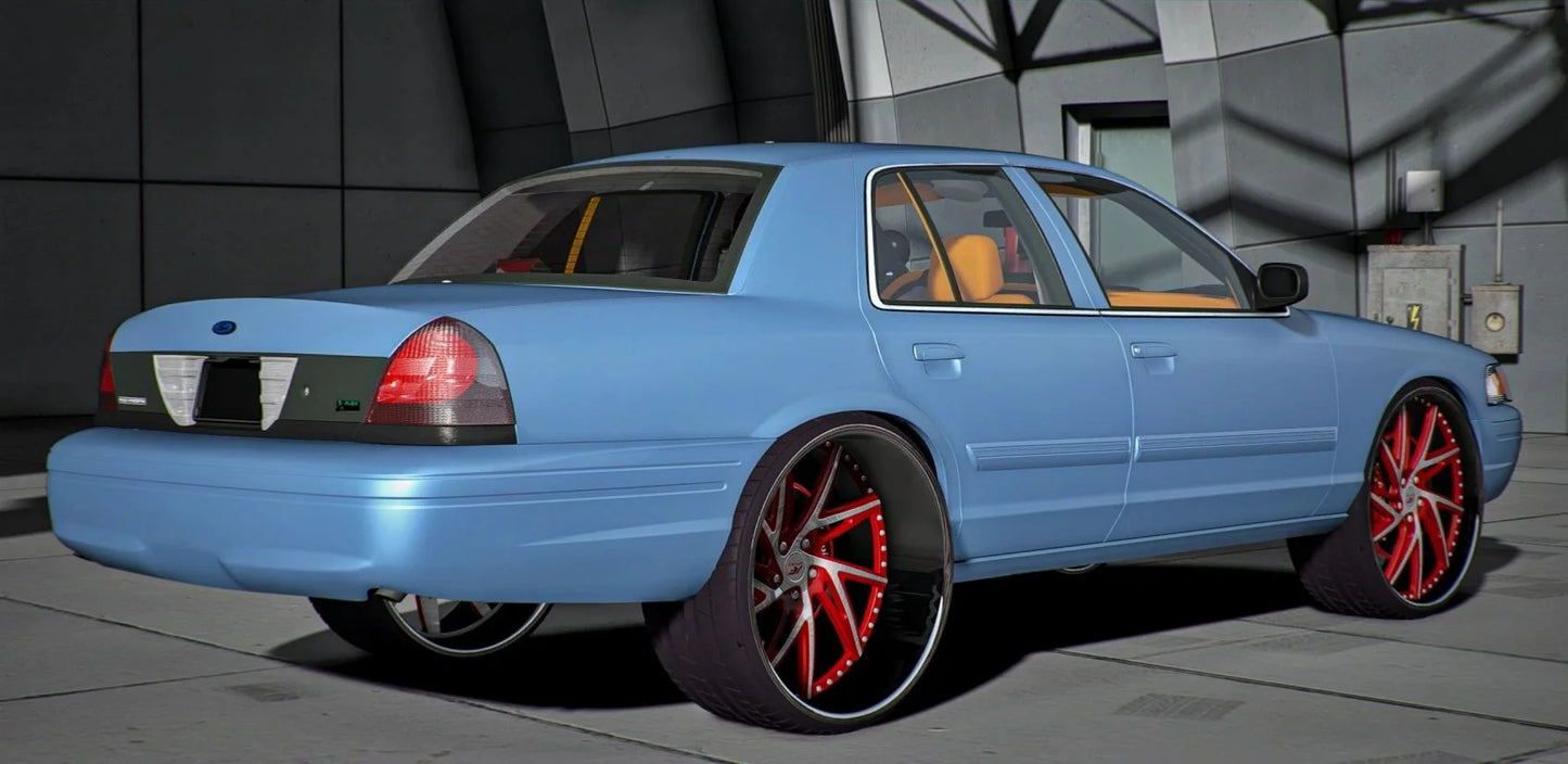 Ford Crown Vic on Armani Forged | DDC Cars