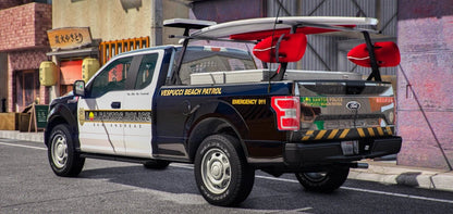 Ford f150 Beach Police 2018 | Grime