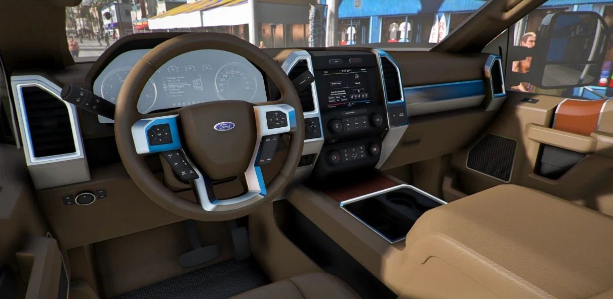 Ford F350 FMRanchEnd with Trailer | GZ Customs