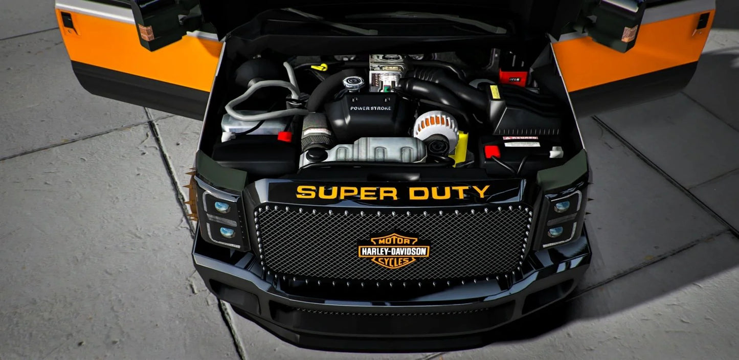 Ford F350 Harley Edition | Bagged Customs