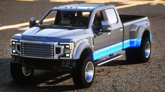 (Debadged) Ford F450 Super Duty Crew Cab Dually Pickup | Diesel Customs