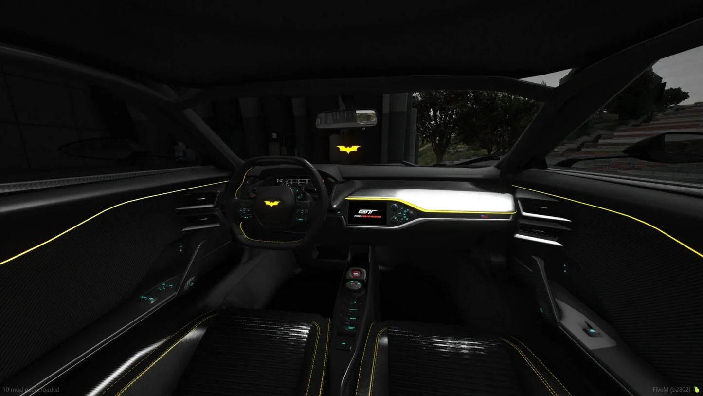 Ford GT MKII Batman Edition [100+ Tuning Parts] [Dinamic Lights] | Port Baek