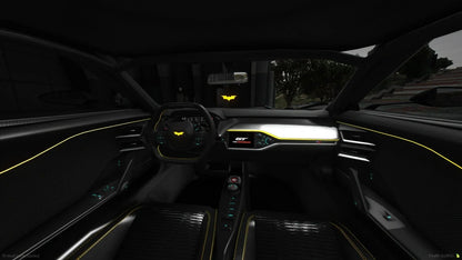 Ford GT MKII Batman Edition [100+ Tuning Parts] [Dinamic Lights] | Port Baek