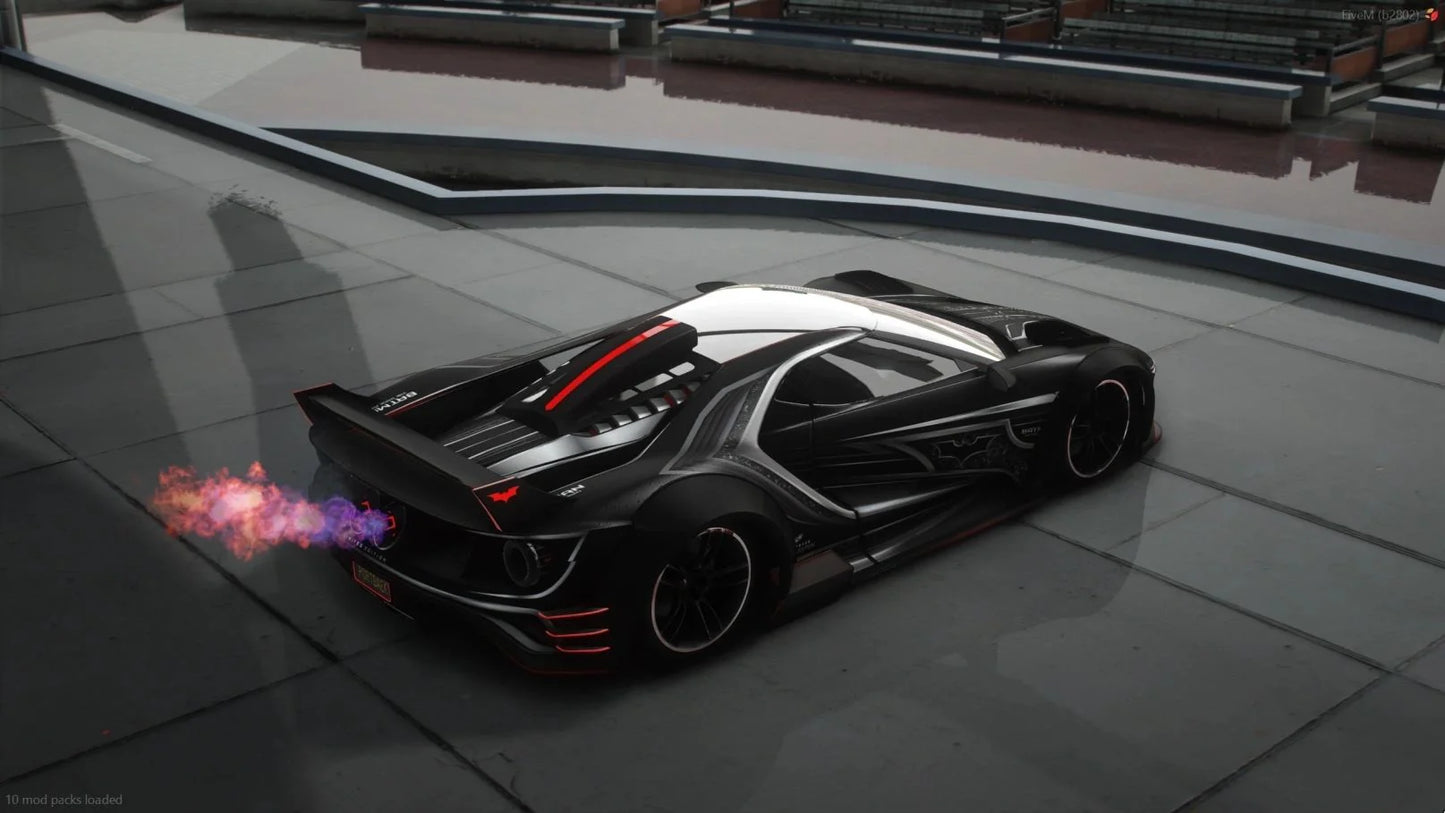 Ford GT MKII Batman Edition [100+ Tuning Parts] [Dinamic Lights] | Port Baek