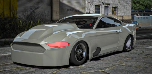 Ford Mustang Big19 Drag v2 | Grady's Customs