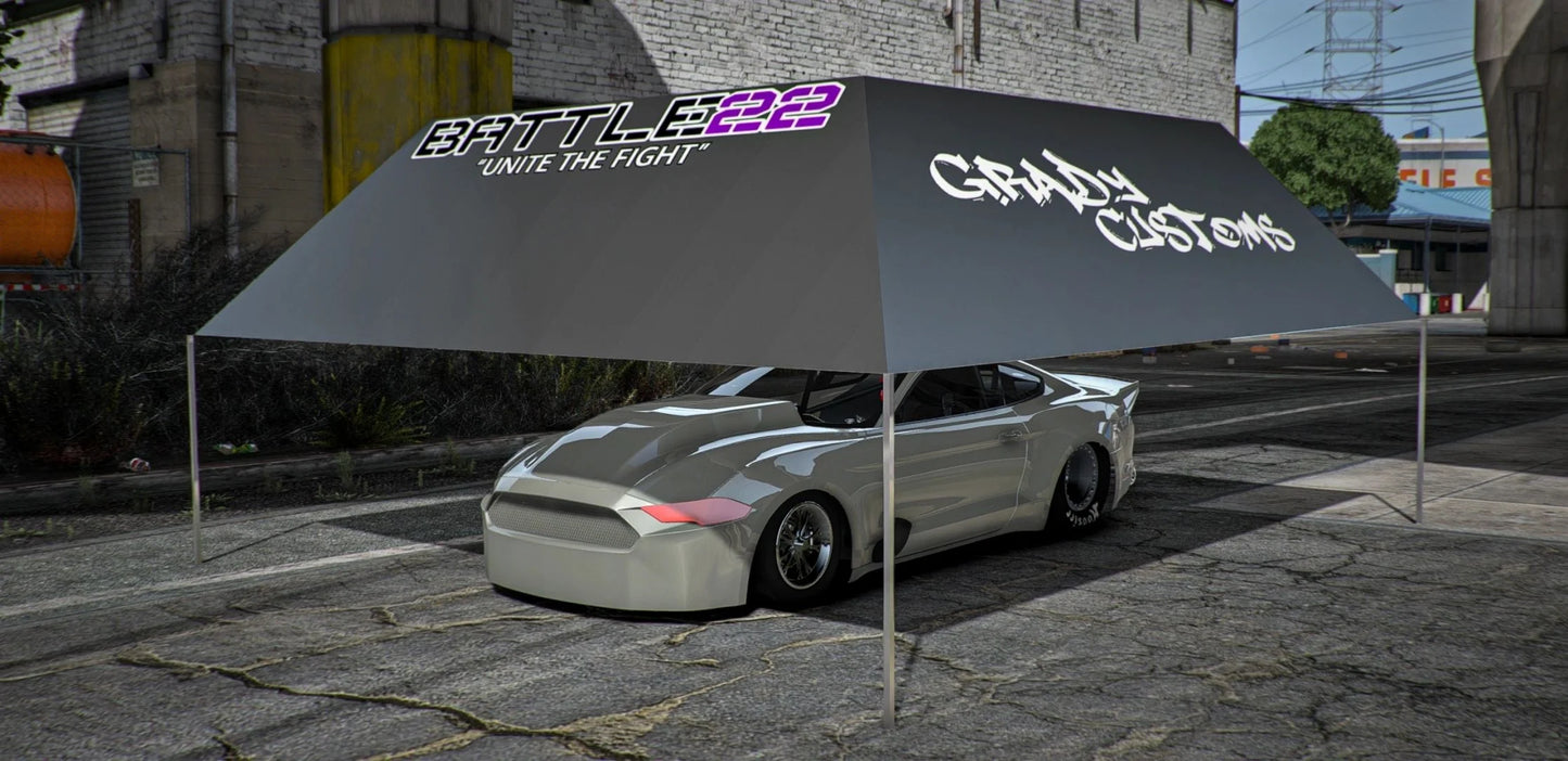 Ford Mustang Big19 Drag v2 | Grady's Customs