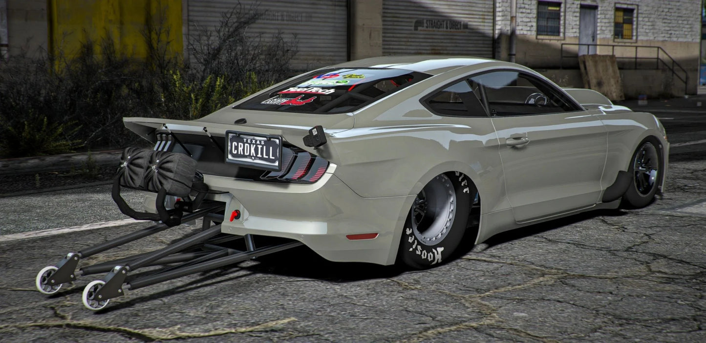 Ford Mustang Big19 Drag v2 | Grady's Customs