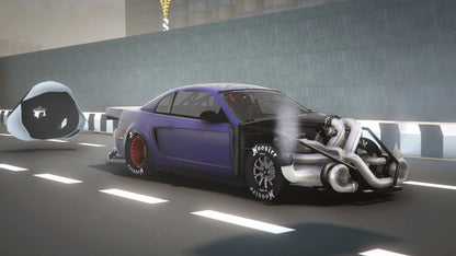 Ford Mustang Cobra Twin Turbo Drag | Driek
