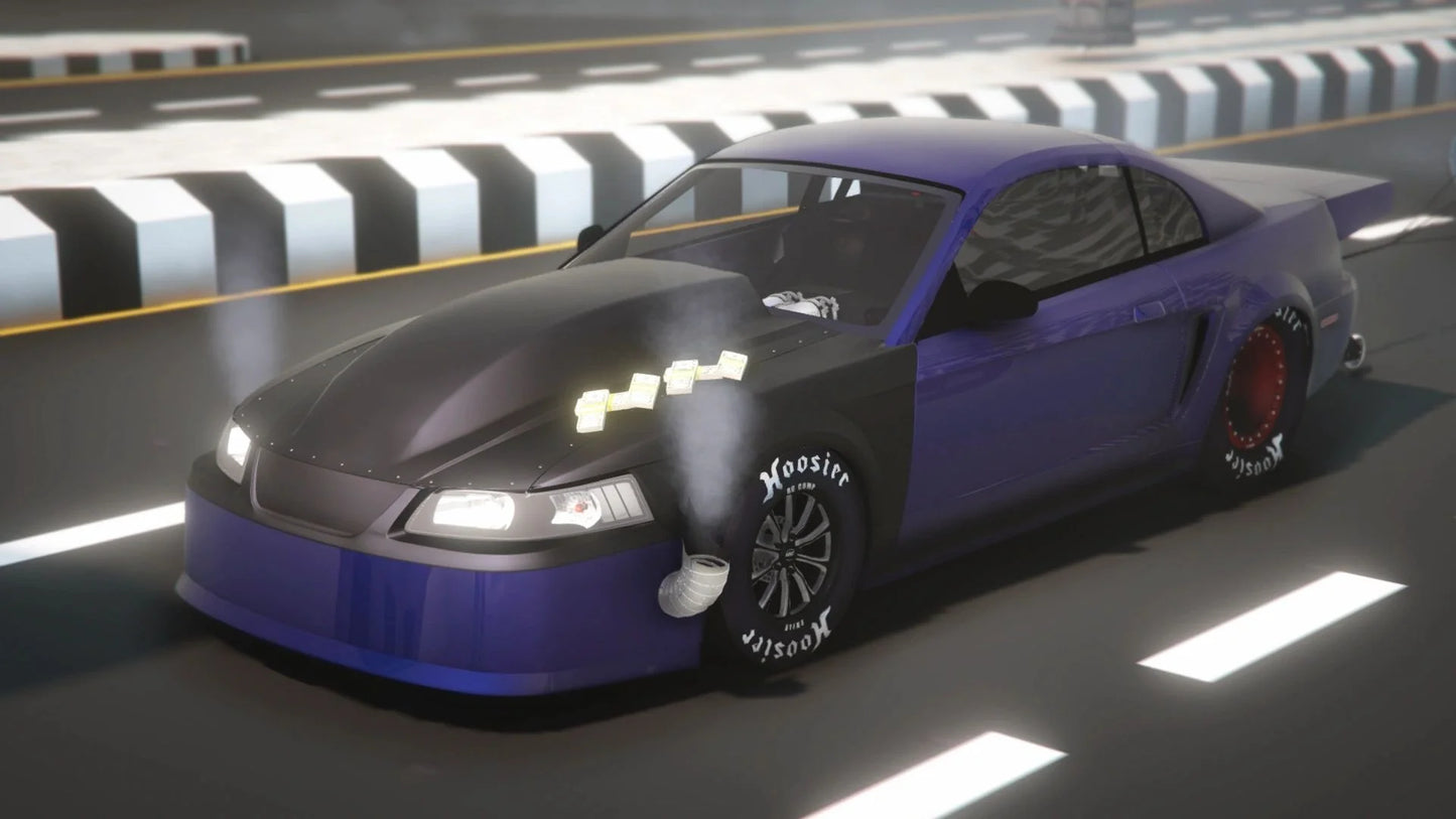 Ford Mustang Cobra Twin Turbo Drag | Driek
