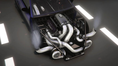 Ford Mustang Cobra Twin Turbo Drag | Driek