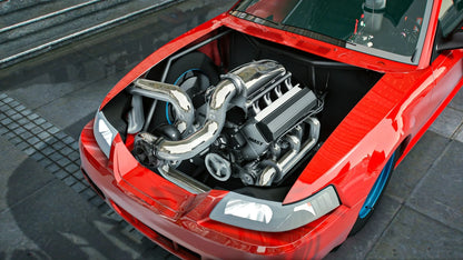 Ford Mustang Cobra Weld Snake Drag | Grady's Custom