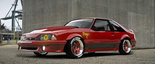 Ford Mustang Fox Body Twin Turbo | 3RR0R