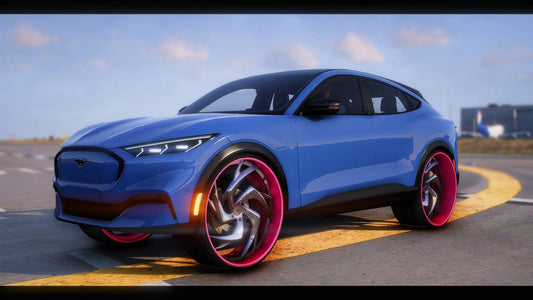 Ford Mustang Mach-E On Glo Forged Rims | GF Garage