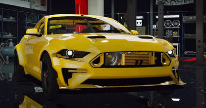 Ford Mustang RTR Drag Car Single Turbo 1500WHP | Razer Kobain