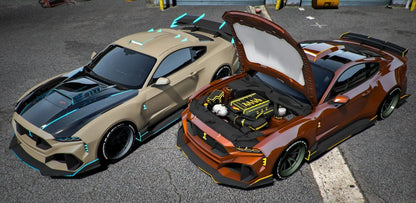 Ford Shelby Hycade Mustang GT500 [100+ Tuning Parts] [Dinamic Lights] | Port Baek