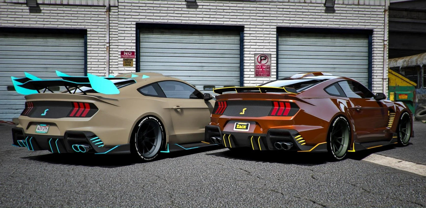 Ford Shelby Hycade Mustang GT500 [100+ Tuning Parts] [Dinamic Lights] | Port Baek