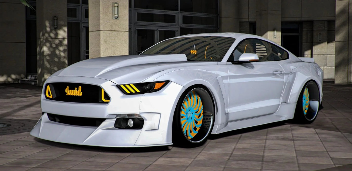 Ford Shelby Mustang GT500 Widebody Lucid Stang On Rucci Forged Rims | UGC