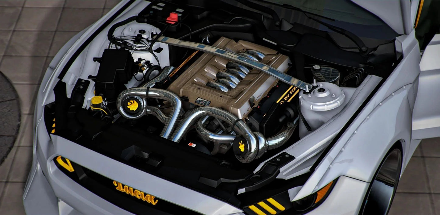 Ford Shelby Mustang GT500 Widebody Lucid Stang On Rucci Forged Rims | UGC