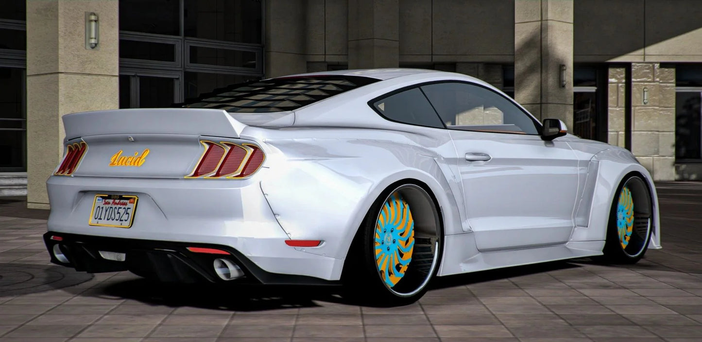 Ford Shelby Mustang GT500 Widebody Lucid Stang On Rucci Forged Rims | UGC
