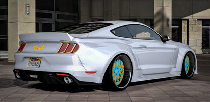 Ford Shelby Mustang GT500 Widebody Lucid Stang On Rucci Forged Rims | UGC