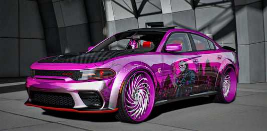 Friday The 13th Dodge Charger SRT Ghoul Widebody Donk | FX Builds