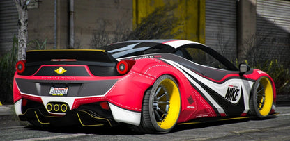 Ferrari 458 Air Jordan 1 [60+ Tuning Parts] [Dinamic Lights] | Port Baek