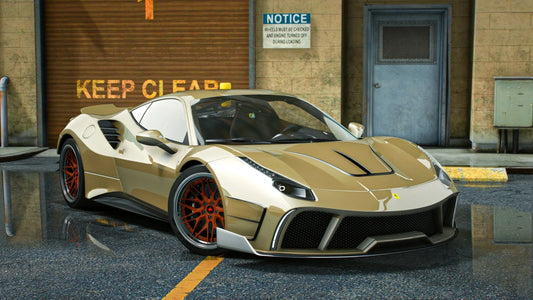 Ferrari 488 GTB DKG x HR | Hachi