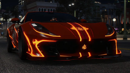 Ferrari 812 Competition Avatar: The Last Airbender [Dinamic Lights] | Port Baek
