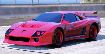 (Debadged) Ferrari F40 KYZA Edition | Lemon