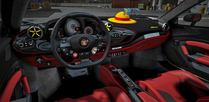 Ferrari F8 Spider Novitec Widebody Luffy Gear 5 [Auto-roof][30+ Tuning Parts] | Port Baek