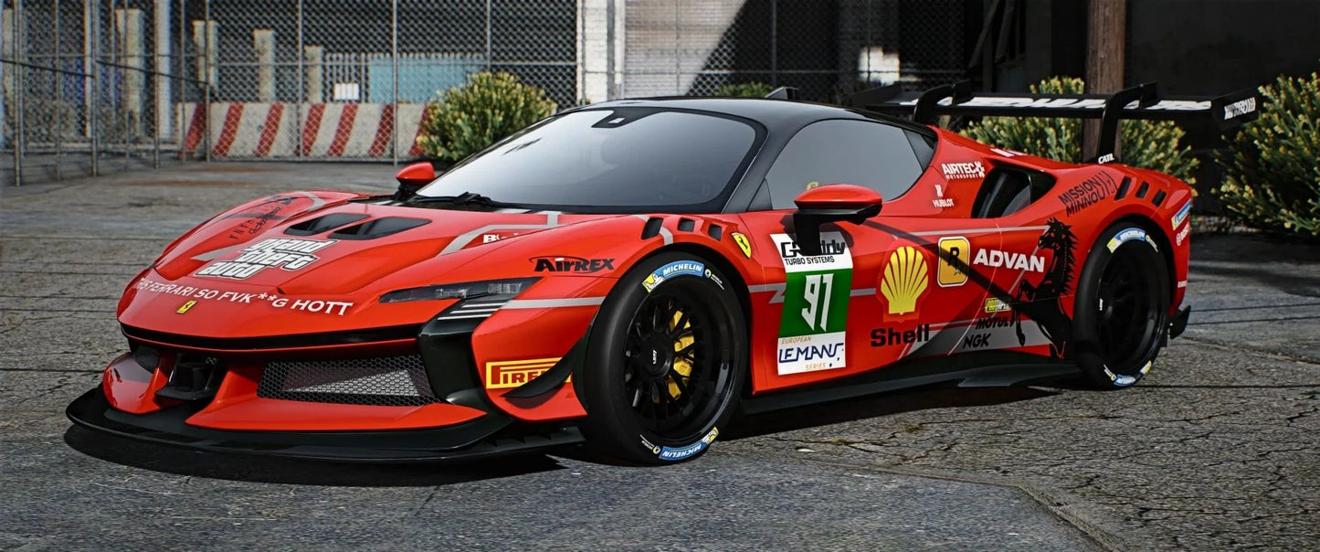 Ferrari SF90 XX Stradale GTE Concept | D.ICY Customs