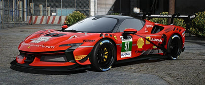 Ferrari SF90 XX Stradale GTE Concept | D.ICY Customs