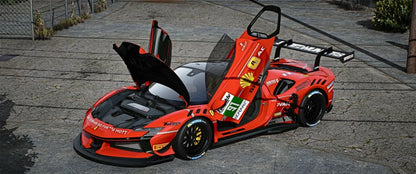 Ferrari SF90 XX Stradale GTE Concept | D.ICY Customs