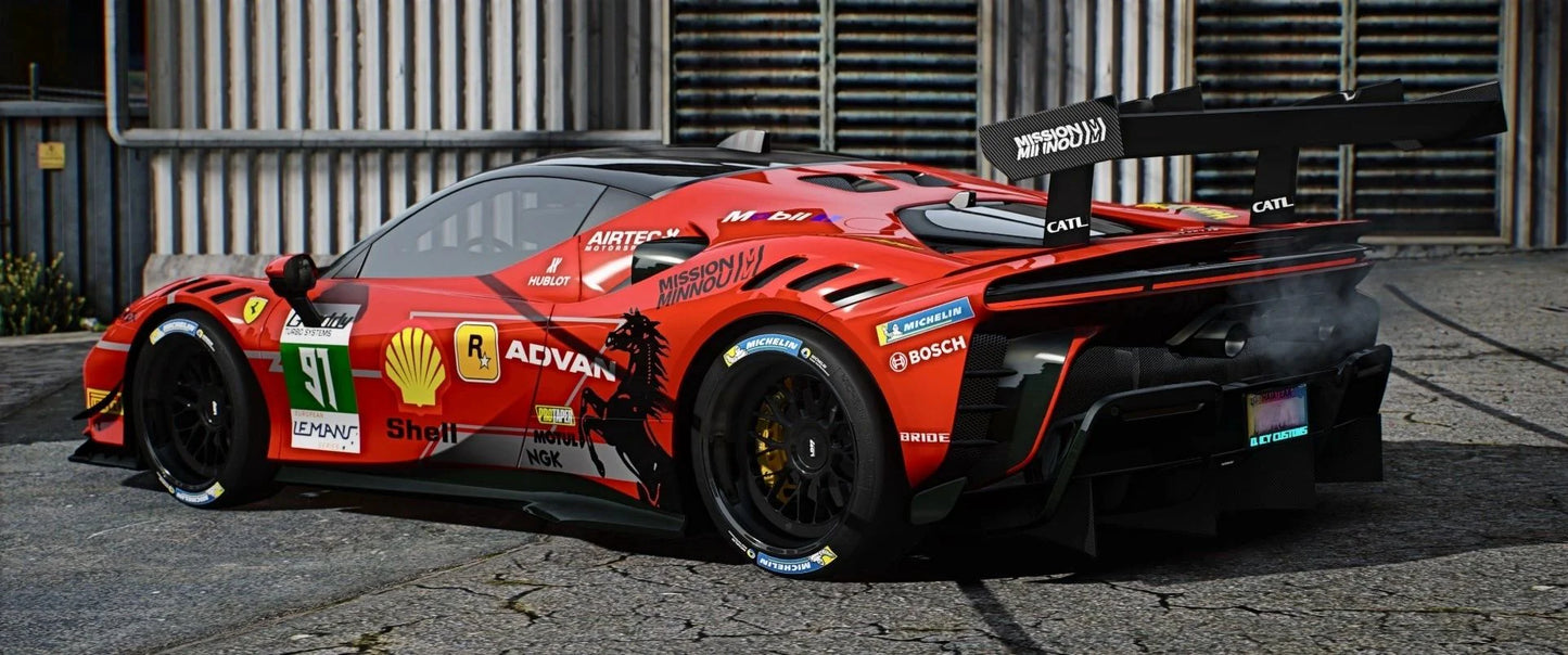 Ferrari SF90 XX Stradale GTE Concept | D.ICY Customs