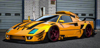 (Debadged) Ferrari F40 Dogfight | Lemon