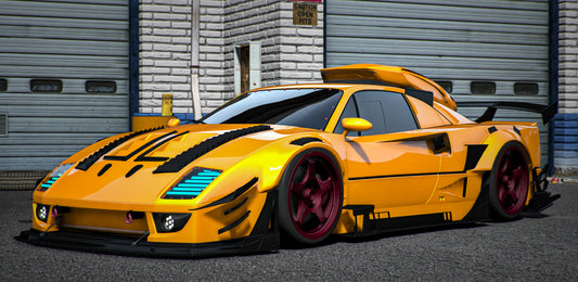 (Debadged) Ferrari F40 Dogfight | Lemon