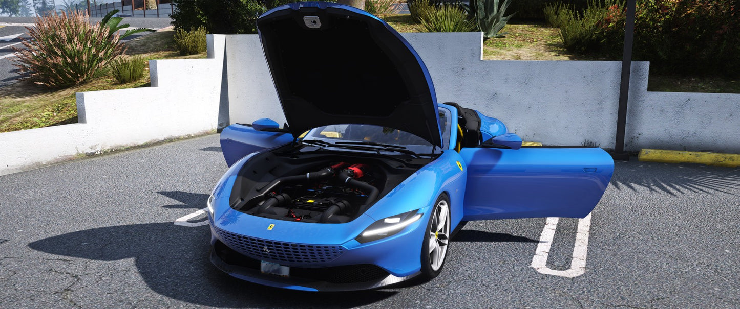 Ferrari Roma Spider [Animated Roof] | OYC