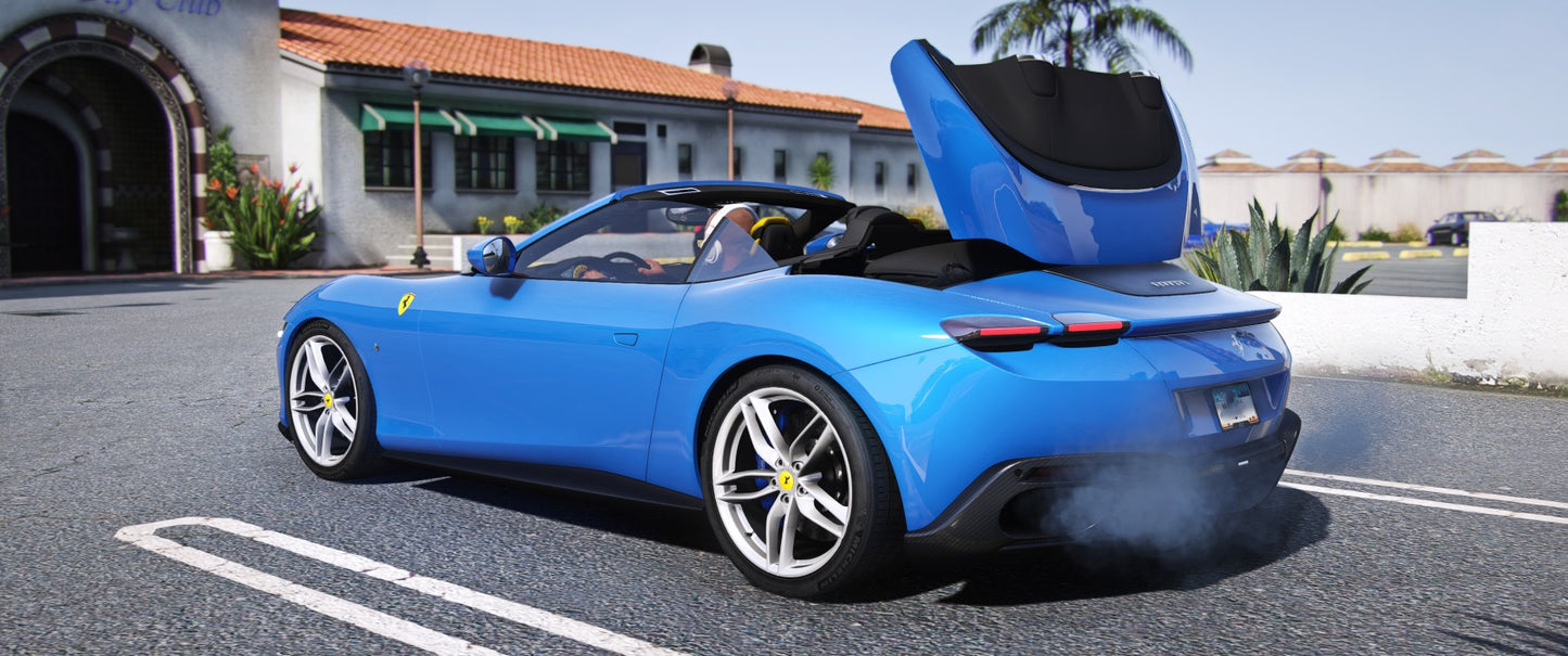 Ferrari Roma Spider [Animated Roof] | OYC