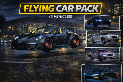 Flying Car Pack (5 Cars)