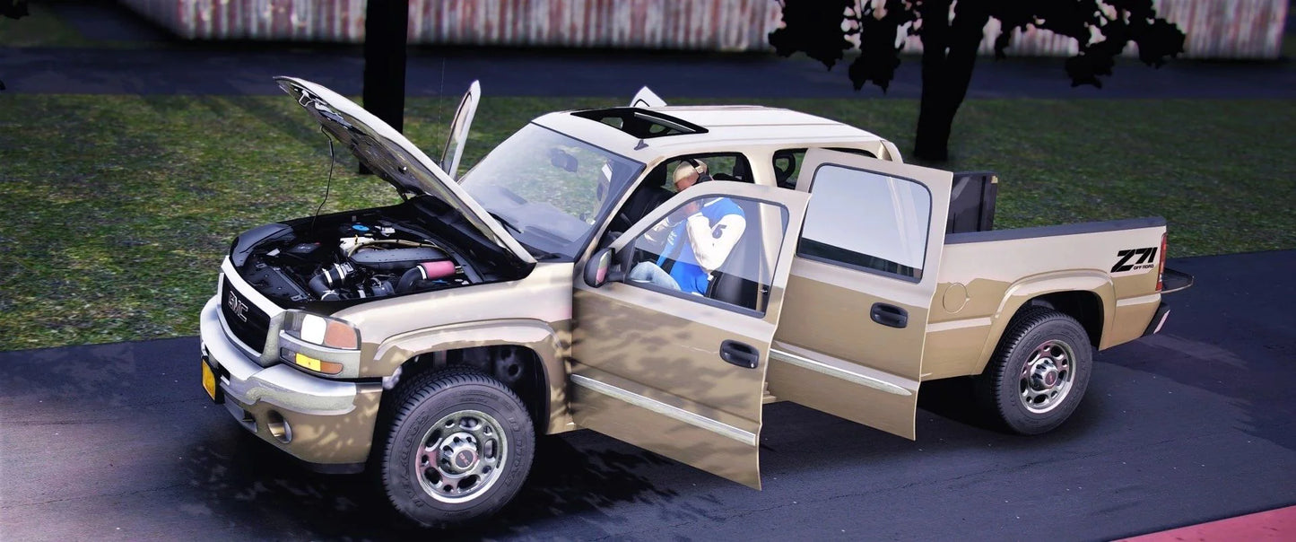GMC Sierra Hennessey 2003 [Animation Roof] | GZ Customs