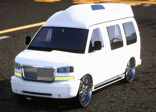 (Debadged) GMC Savana Donk V2 | Ismackz