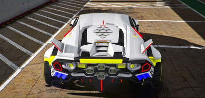 Gundam Style Lamborghini Huraca | Lemon