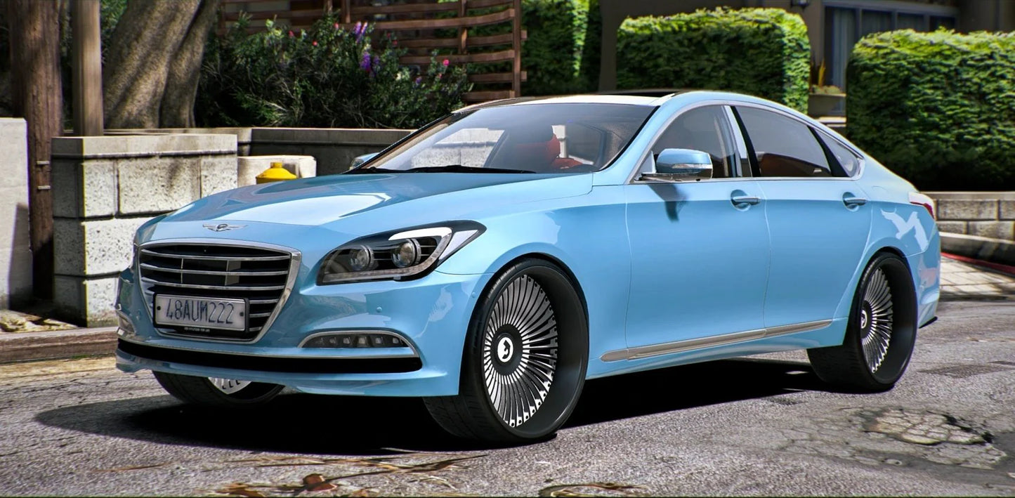 Genesis G80 on Forgiatos | DDC Cars