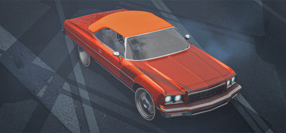 (Debadged) 1975 Chevy Caprice Vert Donk | GG